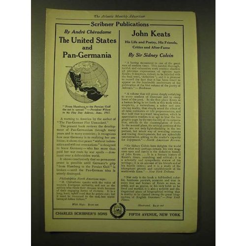 1918 Charles Scribner's Sons Ad - Scribner Publications