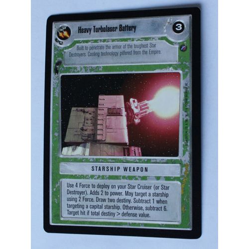 Star Wars CCG: Death Star II Limited # Heavy Turbolaser Battery (A) light 2000