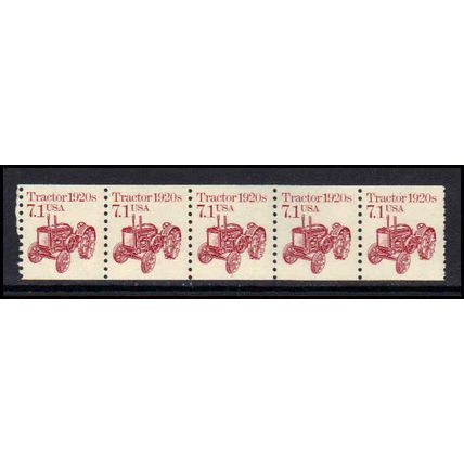 2127 7.1c Tractor Very Fine MNH Dry Gum PNC 1/5 X0729