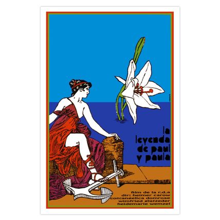Cuban movie Poster 4 film Paul and PAULA Legend.German.Modern room Home decor