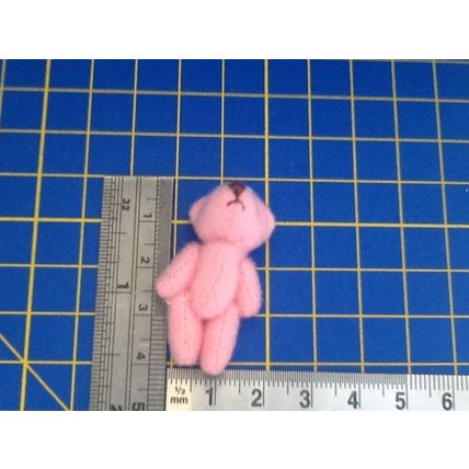 Pink Teddy - Miniature