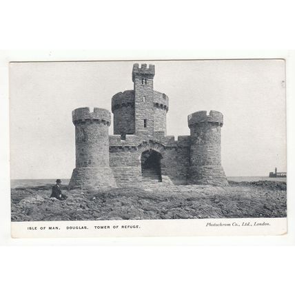 The Tower of Refuge Douglas Isle of Man Postcard IOM