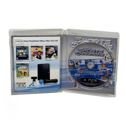 Sports Champions (Sony PlayStation 3 PS3, 2010) Complete with Case and Manual