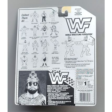 wwf ljn hasbro wrestling superstars series 2 randy savage wrestling figure