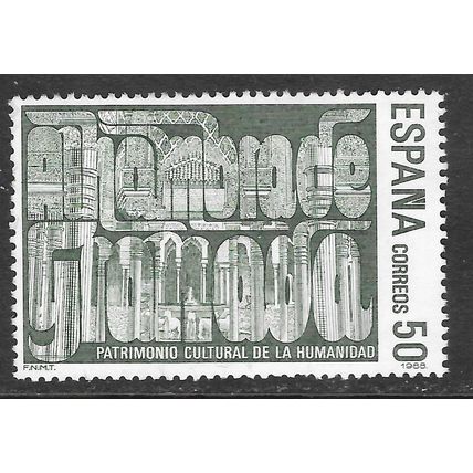 SPAIN 1988 CULTURE HUMAN HERITAGE WORLD CITIES USED