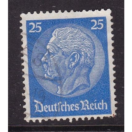 Germany 1934 Von Hindenburg 25pf Fine Used SG 503b VGC