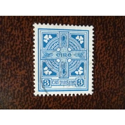 Ireland 1967 Definitives 3d Celtic Cross fine used stamp SG227