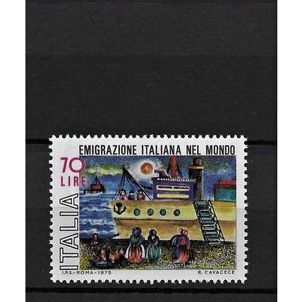 Italy 1975 Italian Imigration MNH set S.G.1448