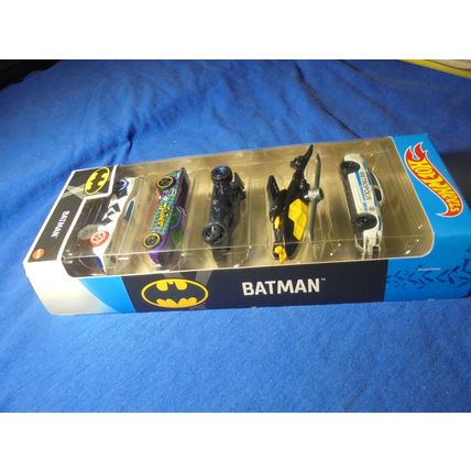 HOT WHEELS BATMAN Five Vehicle Diecast Set!! $18.00 Shipped!!