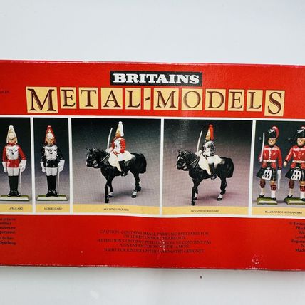 Vintage Britains Metal Models Mounted Lifeguard Hand Painted 1984 Toys