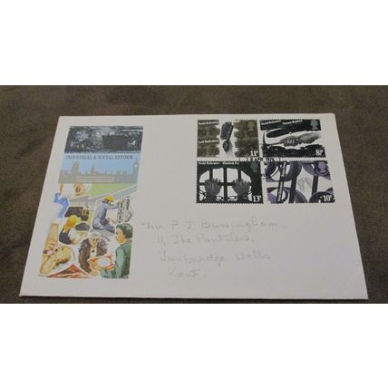Philart 1976 GB FDC Cover - Industrial & Social Reform