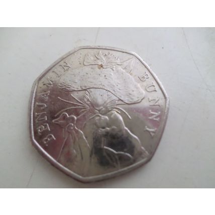 UK / GB - 2017 - 50p (50 Pence Coin) - Benjamin Bunny