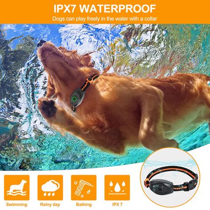 800M Waterproof Electric Pet Dog Training E-Collar Anti-Bark Obedience Remote