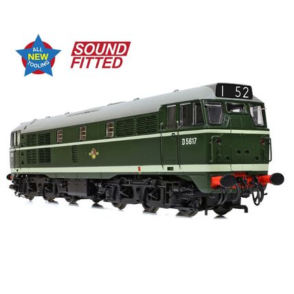 Bachmann 35-801ASF Class 30 D5617 BR Green DCC Sound Fitted - NEW