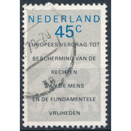 Human Rights Treaty - Netherlands 1978 - F H - MiNr 1119