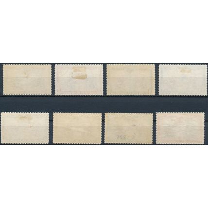 Catacombs Restoration, Santiago: 8 Values - Spain 1928 - NM H & F H- MiNr 376/83