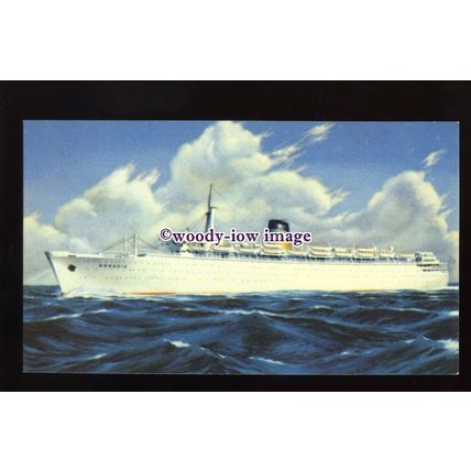 LS1323 - Greek Line Liner - Arkadia - artist - postcard