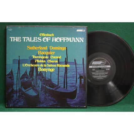 Bonynge/Sutherland/Domingo/ - Offenbach: Tales of Hoffmann-3-LP - OSA 13106 - NM