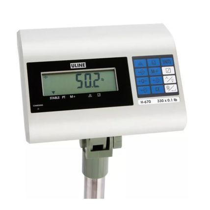 Uline Industrial Platform Scale H-670- 330 lbs (Brand New)
