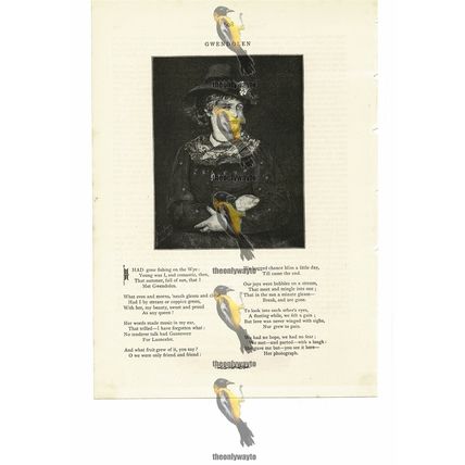Gwendolen, Romantic Poetry, Book Illustration (Print), 1884