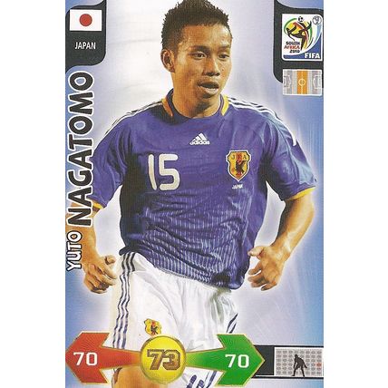 Panini's Adrenalyn XL FIFA World Cup 2010: Japan, Midfielder - Nagatomo * UK Ver