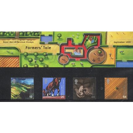GB 1999 Farmers' Tale Presentation Pack 302 Unmounted Mint MNH SG2107-2110 stamp