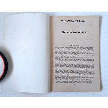 Fortune's Lady by Melinda Hammond (Woman's Weekly Library No. 2375 - 1983 IPC)