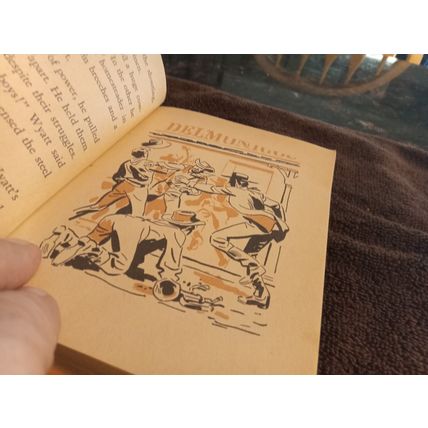 Big Little Book Hugh O'Brian TV'S Wyatt Earp # 1644 By Davis Lott Tv Series 1958
