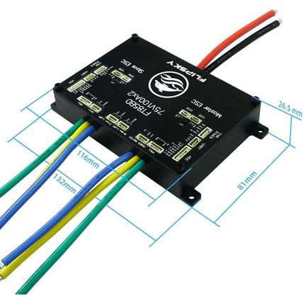 FLIPSKY FT85BD Dual ESC 84V 200A with Aluminum Case Non-Vesc for Electric Skateb