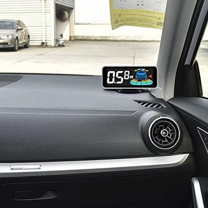 Backup Parktronic System Car Auto Vehicle Reverse with 8 Parking Sensors Kit Dis