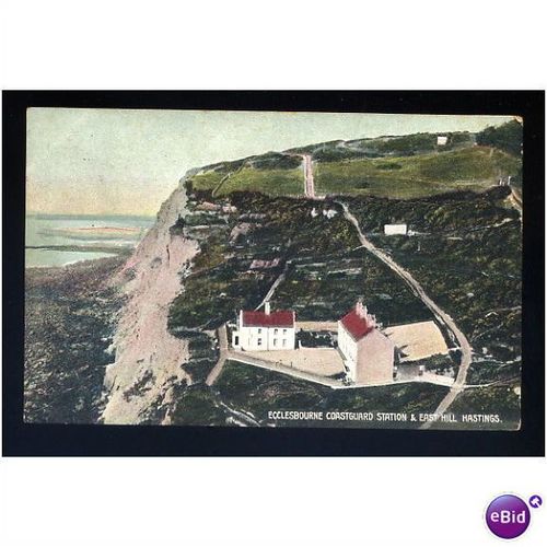 Sussex HASTINGS Ecclesbourne Coastguard Station Postcard by Shoesmith (14)