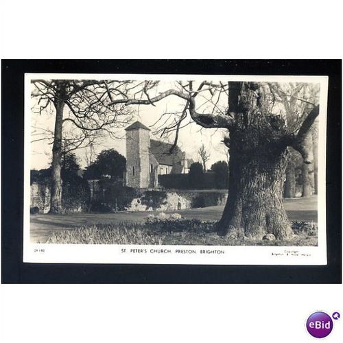 Sussex BRIGHTON Preston Church Postcard (29.190)