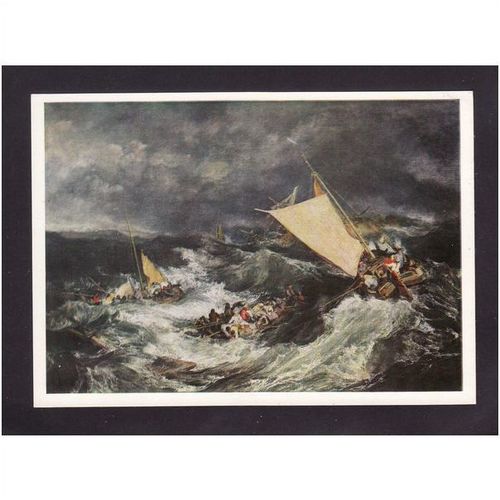 The Shipwreck ..- J. M. W. Turner