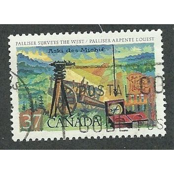 CAN 1988 37c 'EXPLORATION OF CANADA (3RD SERIES) ' FINE USED (EBID41-556)