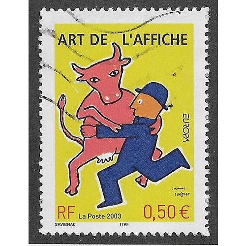 FRA 2003 50c 'EUROPA' FINE USED (EBID56-055)
