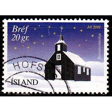ISLAND ICELAND [2001] MiNr 0998 ( O/used ) Architektur