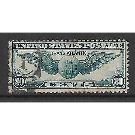 USA 1939 AIR SG A852 30c BLUE FINE USED#3
