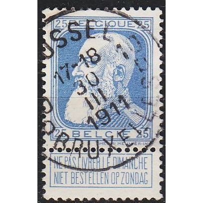 BELGIEN BELGIUM [1905] MiNr 0073 ( O/used )