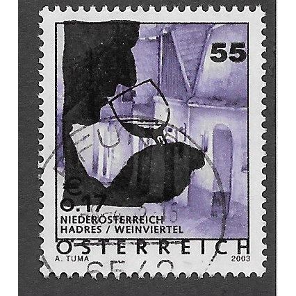 AUT 2005 55c on 17c ' TOURISM' FINE USED (EBID73-225)