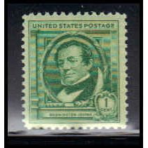 859 1c Washington Irving Fine MNH KA2192