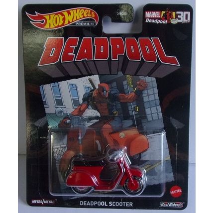 HOT WHEELS '30 YEARS ' DEADPOOL SCOOTER (2021)