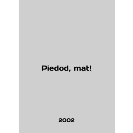 Piedom, mat In English /Piedod, mat