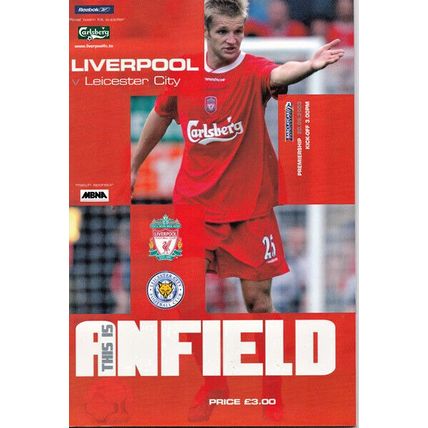 LIVERPOOL v LEICESTER CITY PREMIER LEAGUE 2003/04