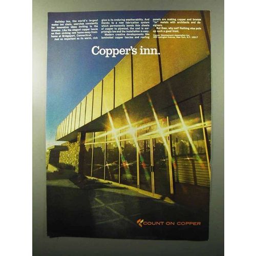 1970 Copper Development Association Ad - Copper's Inn