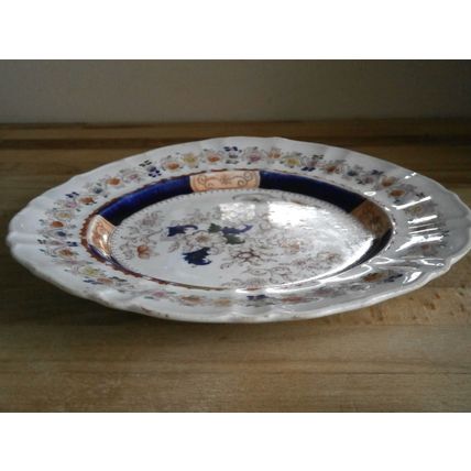 Early Mason's Antique Ironstone Floral Dinner Plate