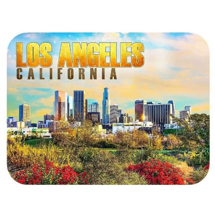 Los Angeles California Skyline Fridge Magnet