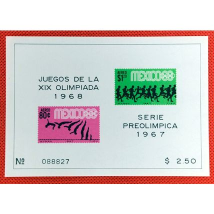Mexico 983a-85a, C329a-31a MNH OLYMPICS Sports souvenir sheets ZAYIX 0208AM20