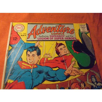 ADVENTURE COMICS # 368 (5/68/Neal Adams cover) VG $10.00 obo!