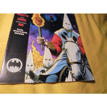 DETECTIVE COMICS ANNUAL # 2 * Autographed by Val Semeiks * DC Comics * 1989!! 20