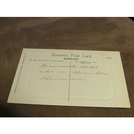 Early Postcard - Kenwood Hotel - Bermuda